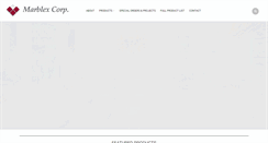 Desktop Screenshot of marblexcorp.com